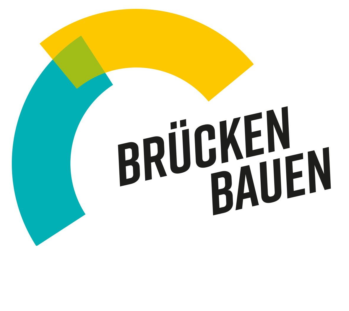 logo-bruecken-bauen-zwei-bunte-bruecken-und-schrift